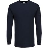Thermisch T-Shirt Lange Mouw maat 4XL, Navy