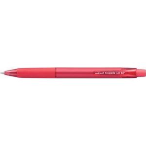 Uni-ball gelroller Erasable Gel, intrekbaar, rood [12x]