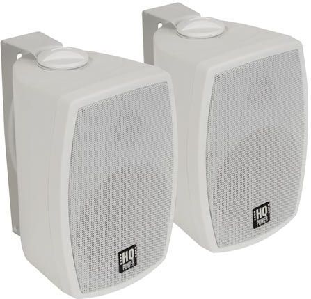 SET VAN 2 DYNAMISCHE TWEEWEG 4" LUIDSPREKERBOXEN 2 x 100w - 16 ohms en 100V