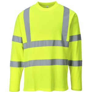Portwest - Hi-Vis T-shirt - Geel - Lange Mouwen - S278