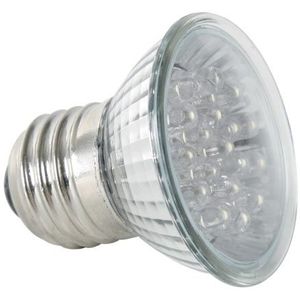 GROENE LED LAMP - E27 - 240VAC - 18LEDs
