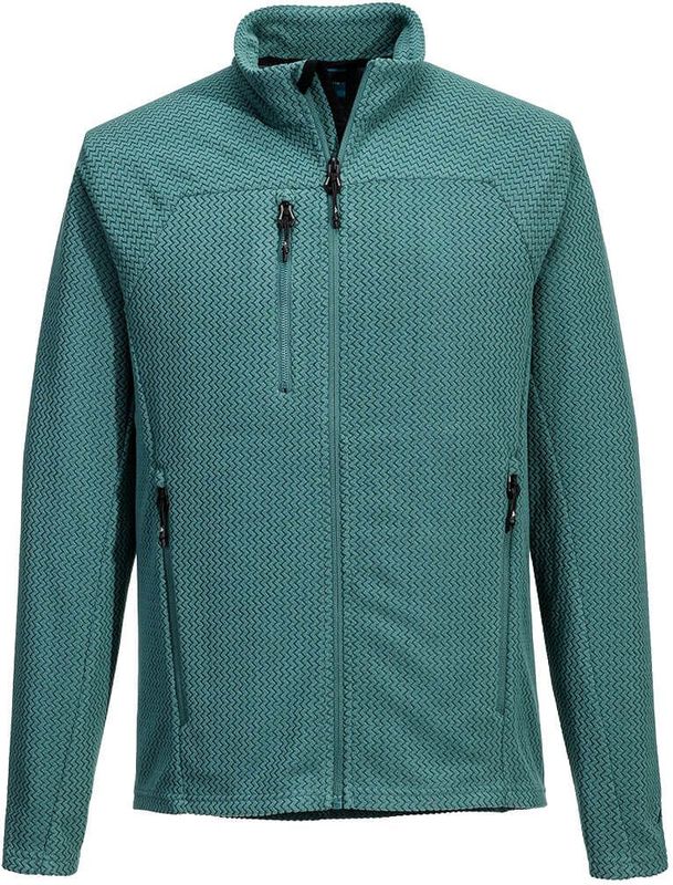 EV4 Textuur Fleece maat L, Teal
