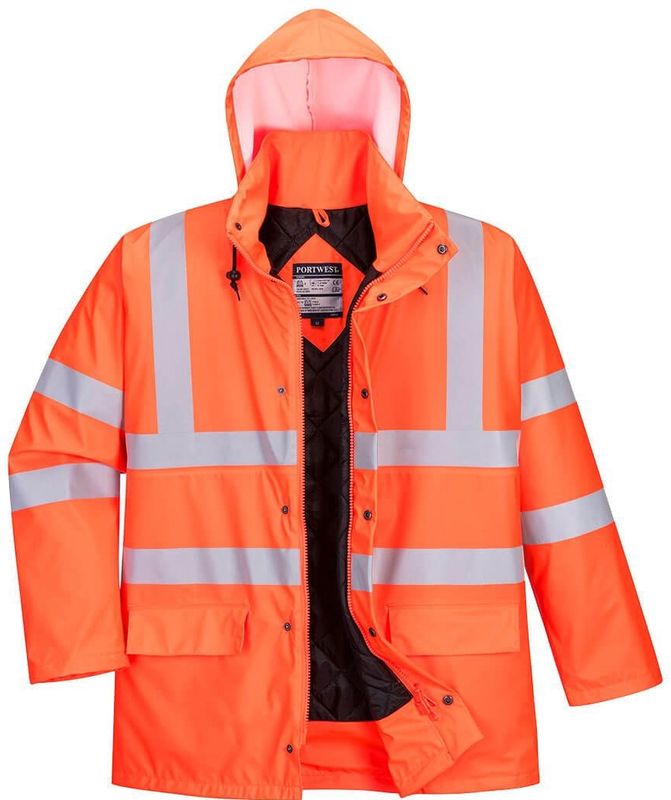 Portwest Sealtex Ultra Gevoerd Jack S490 - Oranje - XXXL