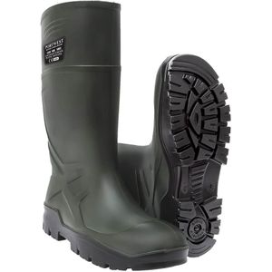 PU - Veiligheidslaars S5 CI FO - Groen - PU - Stalen Neus - Waterdicht