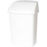 Afvalbakken met tuimeldeksel 10 ltr, Rubbermaid - Uit assortiment