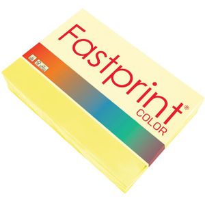 Kopieerpapier Fastprint A4 80gr zwavelgeel 500vel