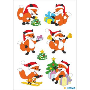 Herma 15263 Stickers kerst vos