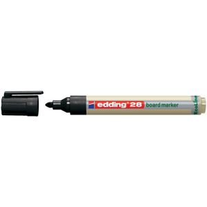 Viltstift edding 28 whiteboard Ecoline rond 1.5-3mm zwart [10x]