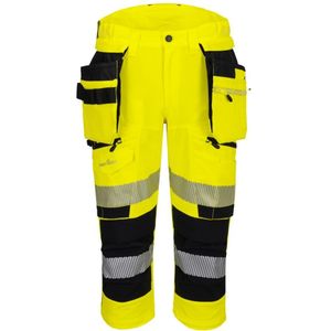 DX4 Hi-Vis Piratenbroek maat 34, Yellow/Black