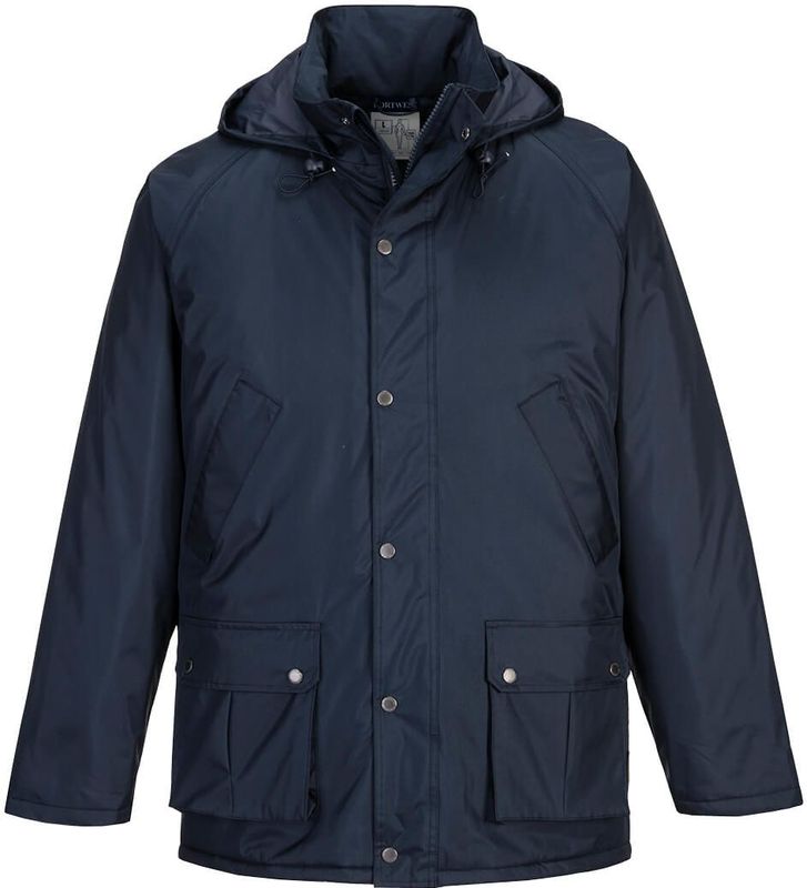 Jas - Oban - Fleece Gevoerd Jack - Navy - Waterdicht - Comfortabel