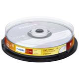 CD-R Philips 80Min 700MB 52x SP (10)