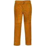 Lederen lasbroek maat XXXL, Tan