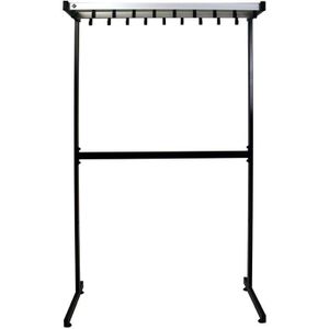 Pro-Line vrijstaande Garderobe rek enkelzijdig 19 haken