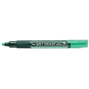 Pentel Wet Erase Marker groen, schrijfbreedte 2 - 4 mm [12x]
