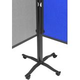 Legamaster PREMIUM PLUS workshop board foldable 150x120cm navy blue