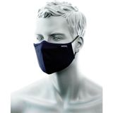 2-laags anti microbieel gezichtsmasker met neusbrug (Pk25) maat , Navy