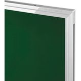 Design krijtbord magnetoplan SP, groen, 1500 x 1200 mm
