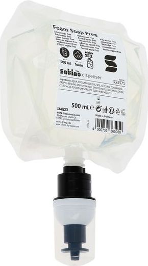 6x Handzeep Satino SF2 Free schuim 500ml 333371 [6x]