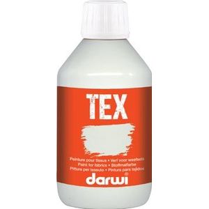 Darwi textielverf Tex, 250 ml, wit