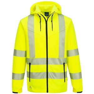 KX3 Sport Hi-Vis Hoodie met rits maat M, Yellow