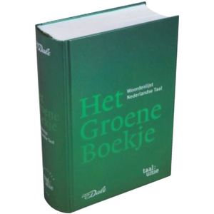 Woordenboek het Groene Boekje der Nederlands taal