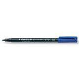 Staedtler Lumocolor 317, OHP-marker, permanent, 1,0 mm, blauw [10x]