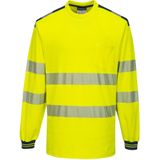 Portwest - PW3 Hi-Vis T-shirt - Geel - Lange Mouw - 4XL