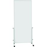 Verrijdbaar whitebord MAULsolideasy2move, 75 x 180 cm