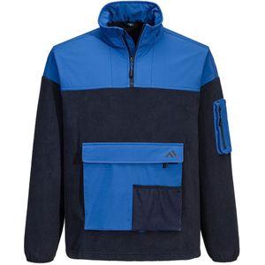 KX3 Fleece met 1/4 rits maat L, "Dark Navy/Quartz"