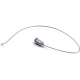 Velleman - MC-CAB-2 - Staalkabel - Grijs - Staal - 1.6 m - 2 Stuks