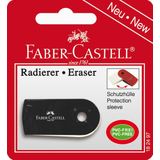 gum Faber-Castell SLEEVE MINI zwart op blister [5x]