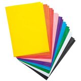 Transparant papier Folia 70x100cm 42gr assorti kleuren [100x]