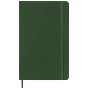 Agenda 2025 Moleskine 12M Planner Weekly 7dagen/1pagina large hc myrtle green