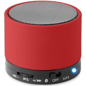 Bluetooth-luidspreker Round bass, rood