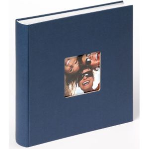 Fotoalbum walther design Fun 30x30cm 100vel blauw