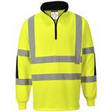 Portwest - B308 Rugby Xenon - Werkshirt - Geel - Hoge Zichtbaarheid - Groot