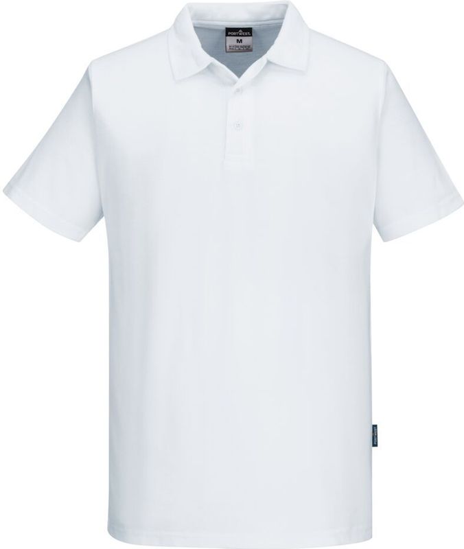 MeshAir Pro Poloshirt K/M maat L, White