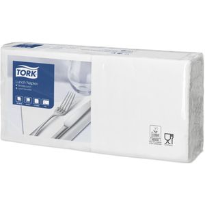 Tork servetten 2-laags - wit