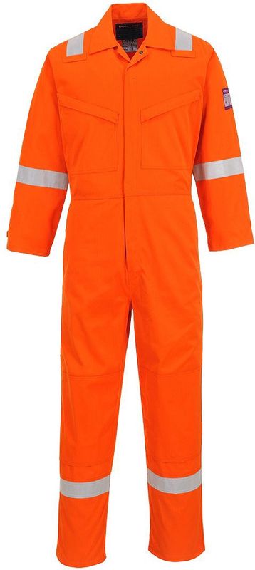 Modaflame - Overall - Oranje - CE gecertificeerd - Vlamvertragend - 8 zakken