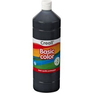 Plakkaatverf Creall basic zwart 1000ml