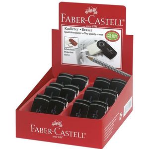 gum Faber-Castell SLEEVE MINI zwart [24x]