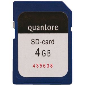 Quantore - SD Geheugenkaart - 4GB