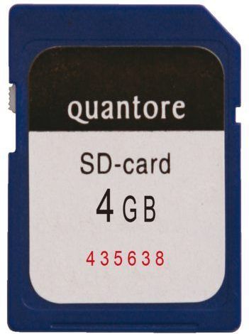 Quantore - SD Geheugenkaart - 4GB