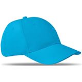 Katoenen baseball cap Basie, turquoise