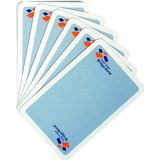 Speelkaarten bridge bond blauw | Doos a 12 pak x 1 stuk | 12 stuks