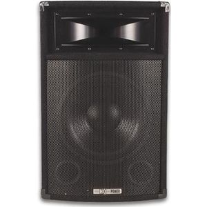 PROFESSIONELE ZWARTE TWEEWEG LUIDSPREKER, VOLLEDIG BESCHERMINGSROOSTER 10" / 400W