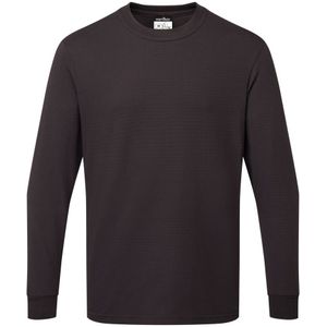 Anti-statisch ESD T-Shirt Lange Mouw maat 4XL, Navy