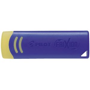 Gum Pilot friXion geel met blauwe houder [12x]