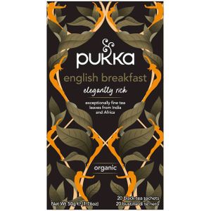 Thee Pukka English breakfast 20 zakjes