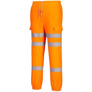 Hi-Vis Joggingbroek maat XL, Orange